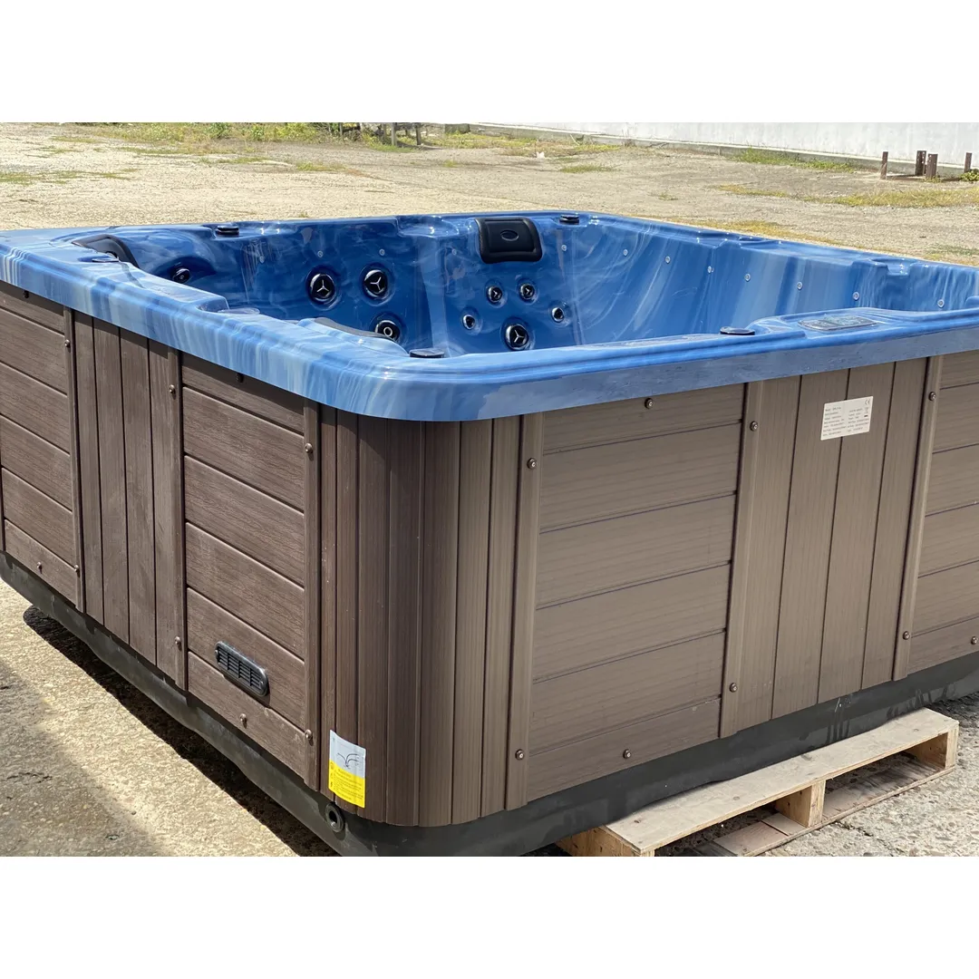 Jacuzzi exterior 313A Gecko, Albastru marin, 5 persoane, acril antibacterian, mască maro [3]