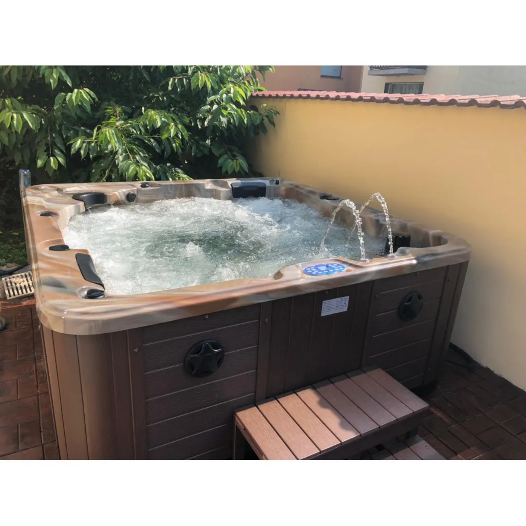 Jacuzzi exterior 313A Gecko, Cappucino, 5 persoane, acril antibacterian [5]