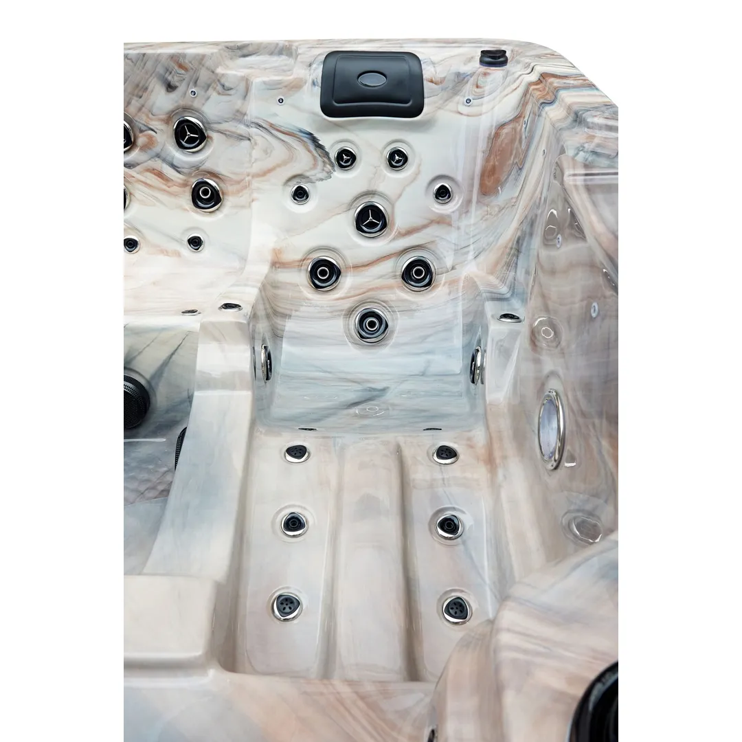 Jacuzzi exterior 313A Gecko, Cappucino, 5 persoane, acril antibacterian [25]