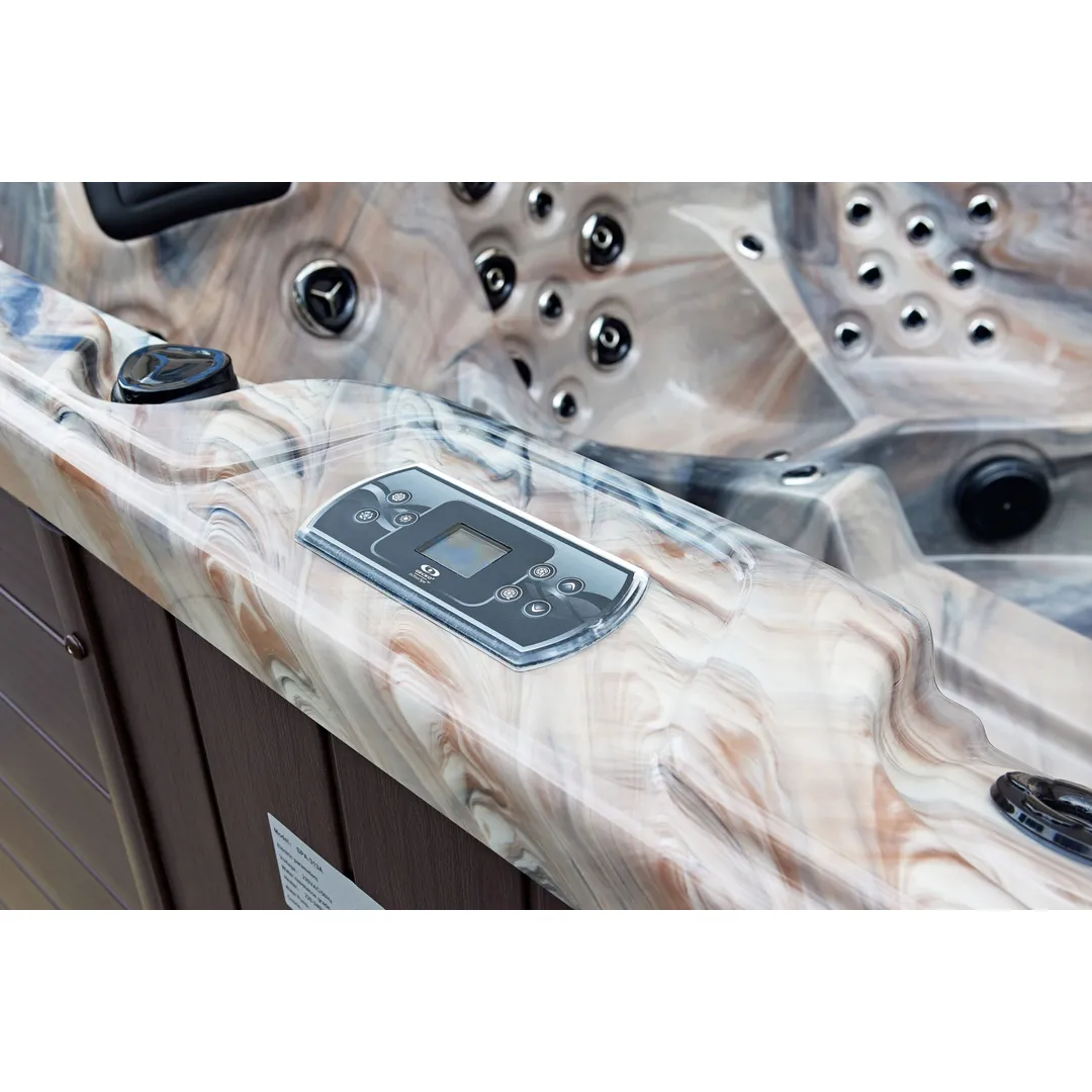 Jacuzzi exterior 313A Gecko, Cappucino, 5 persoane, acril antibacterian [23]