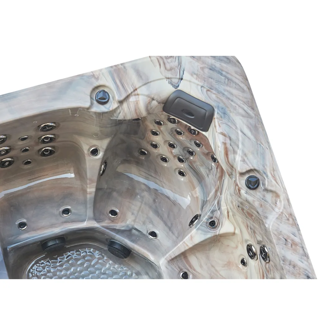 Jacuzzi exterior 313A Gecko, Cappucino, 5 persoane, acril antibacterian [29]