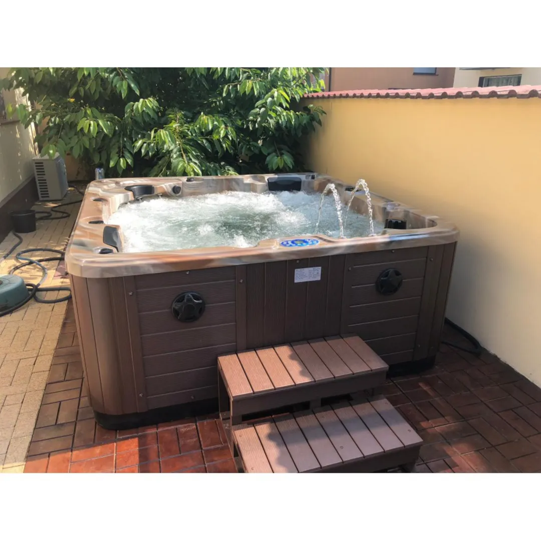 Jacuzzi exterior 313A Gecko, Cappucino, 5 persoane, acril antibacterian [3]
