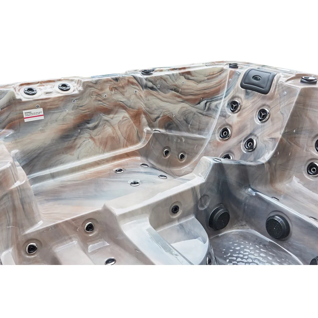 Jacuzzi exterior 313A Gecko, Cappucino, 5 persoane, acril antibacterian [22]