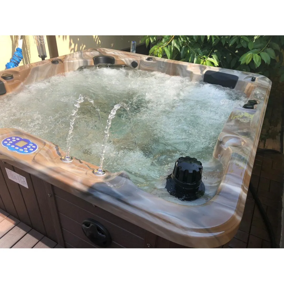 Jacuzzi exterior 313A Gecko, Cappucino, 5 persoane, acril antibacterian [7]