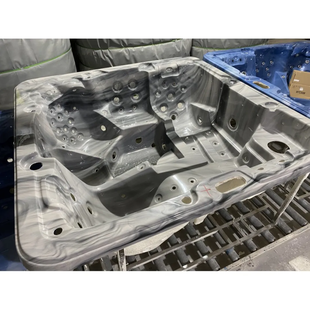 Jacuzzi exterior 313A Gecko, Storm Grey, 5 persoane, acril antibacterian, mască gri [23]