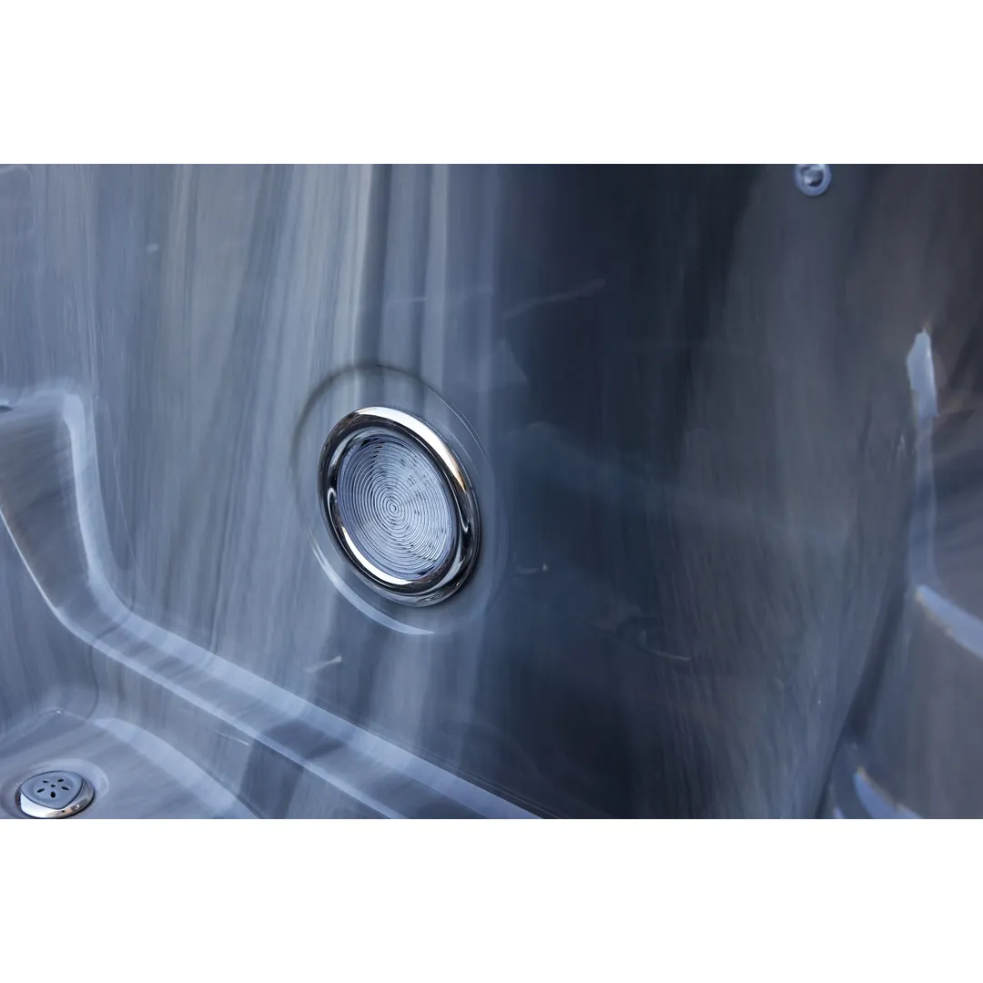 Jacuzzi exterior 313A Gecko, Storm Grey, 5 persoane, acril antibacterian, mască gri [6]