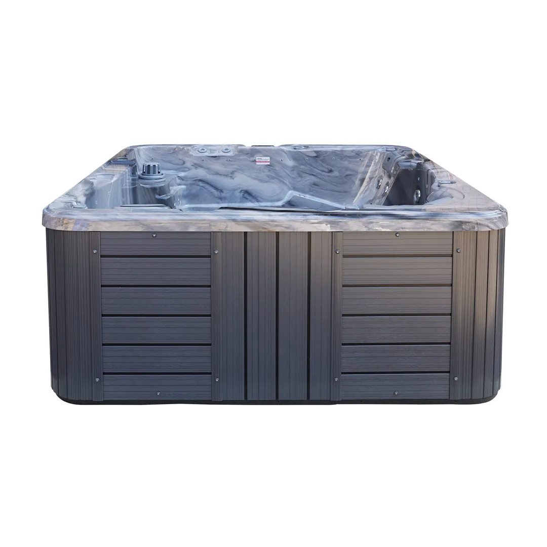 Jacuzzi exterior 313A Gecko, Storm Grey, 5 persoane, acril antibacterian, mască gri [4]