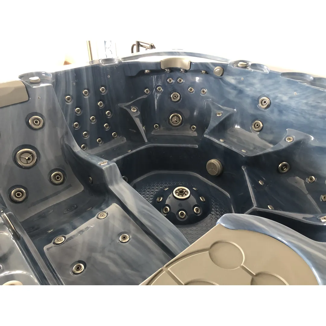 Jacuzzi exterior 319A Gecko, Albastru Marin, 6 persoane, acril antibacterian, masca gri [13]