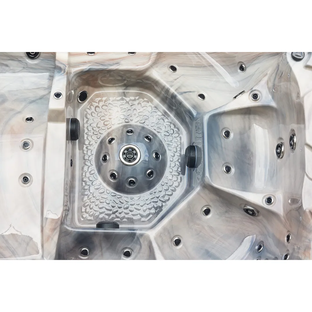 Jacuzzi exterior 319A Gecko, Cappuccino, 6 persoane, acril antibacterian [4]