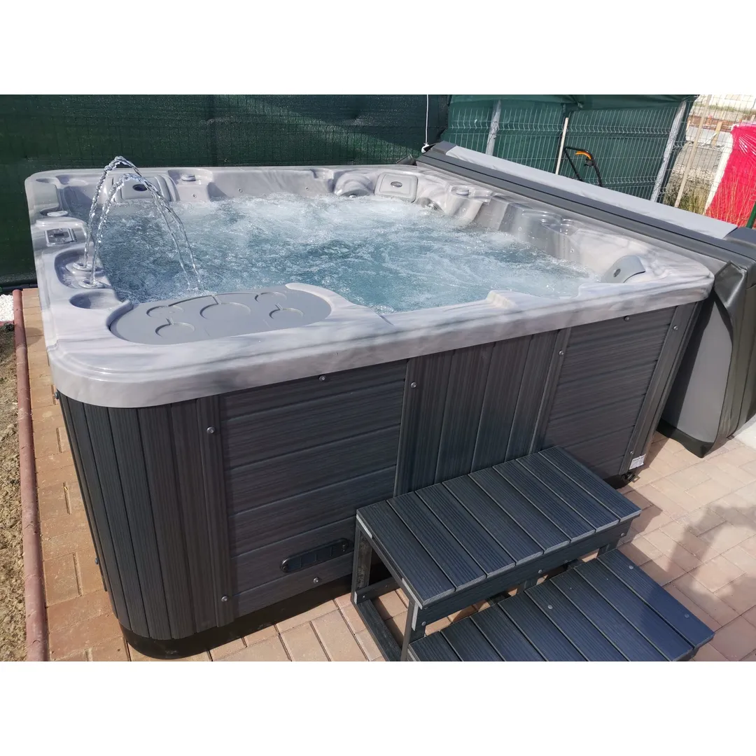 Jacuzzi exterior 319A Gecko, Storm Grey, 6 persoane, acril antibacterian [4]
