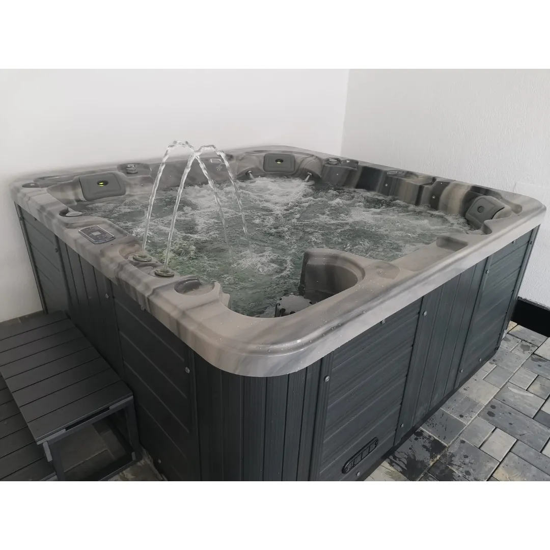Jacuzzi exterior 319A Gecko, Storm Grey, 6 persoane, acril antibacterian [3]