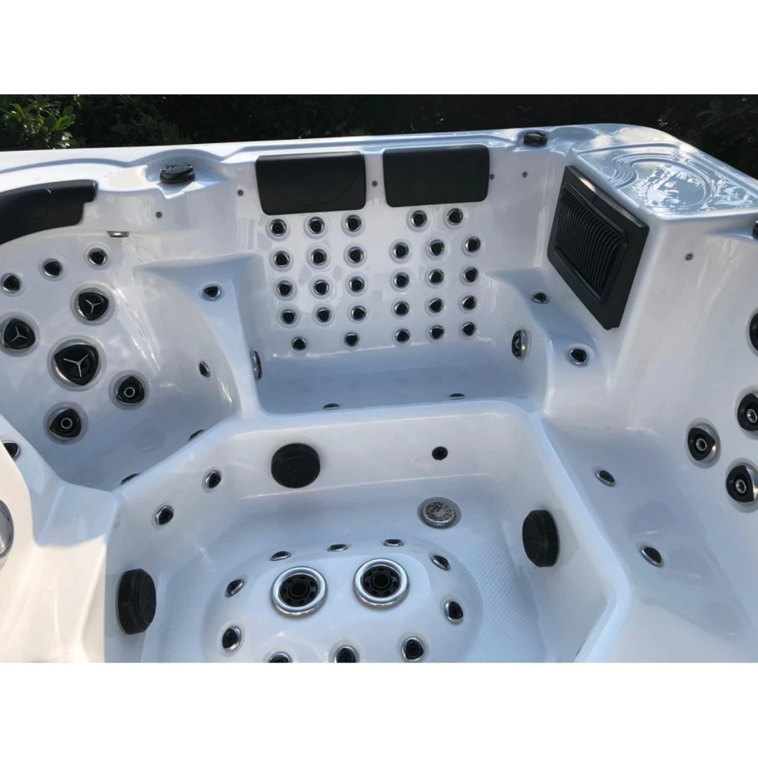 Jacuzzi exterior 329 Gecko, Alb, 7 persoane, acril antibacterian [4]