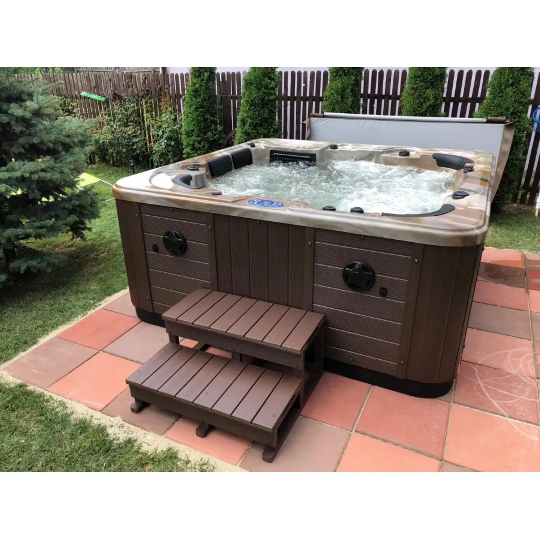 Jacuzzi exterior 329 Gecko, Cappuccino, 7 persoane, acril antibacterian [5]