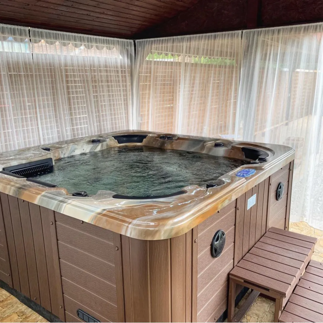 Jacuzzi exterior 329 Gecko, Cappuccino, 7 persoane, acril antibacterian [15]