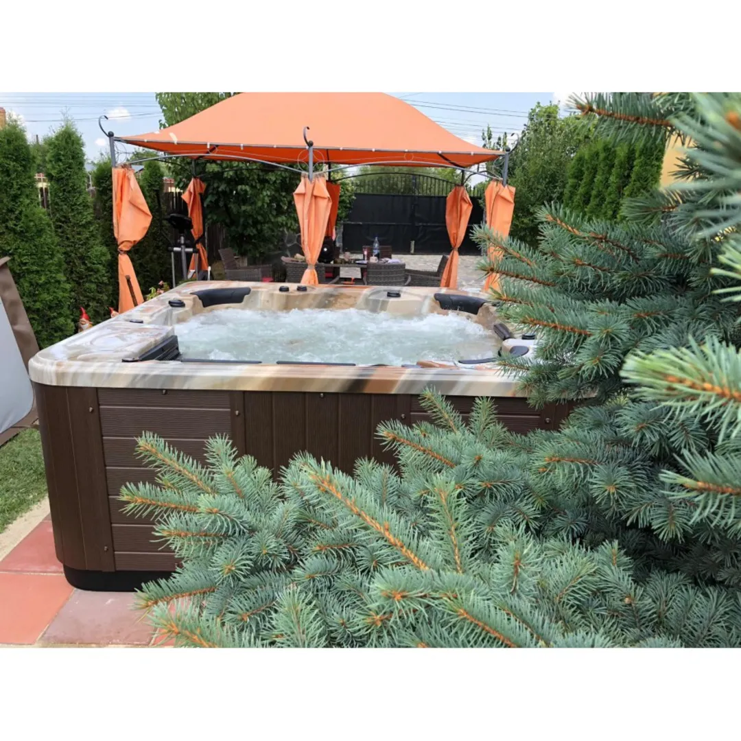 Jacuzzi exterior 329 Gecko, Cappuccino, 7 persoane, acril antibacterian [2]