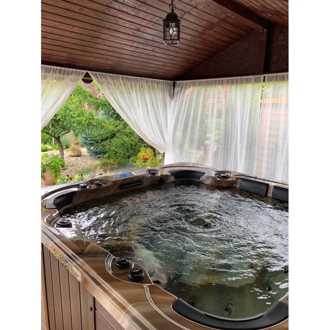 Jacuzzi exterior 329 Gecko, Cappuccino, 7 persoane, acril antibacterian [14]