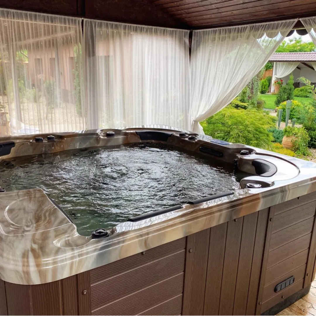 Jacuzzi exterior 329 Gecko, Cappuccino, 7 persoane, acril antibacterian [6]