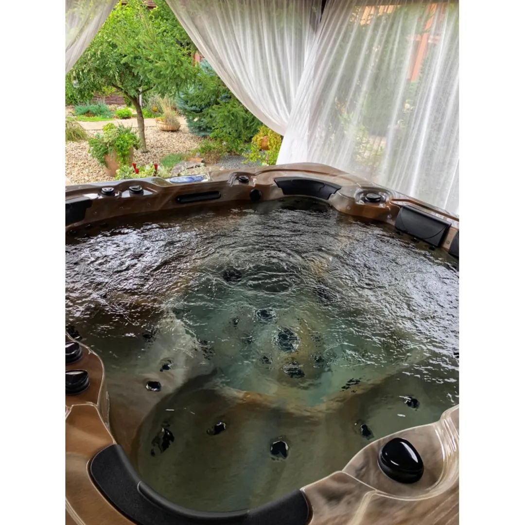 Jacuzzi exterior 329 Gecko, Cappuccino, 7 persoane, acril antibacterian [11]