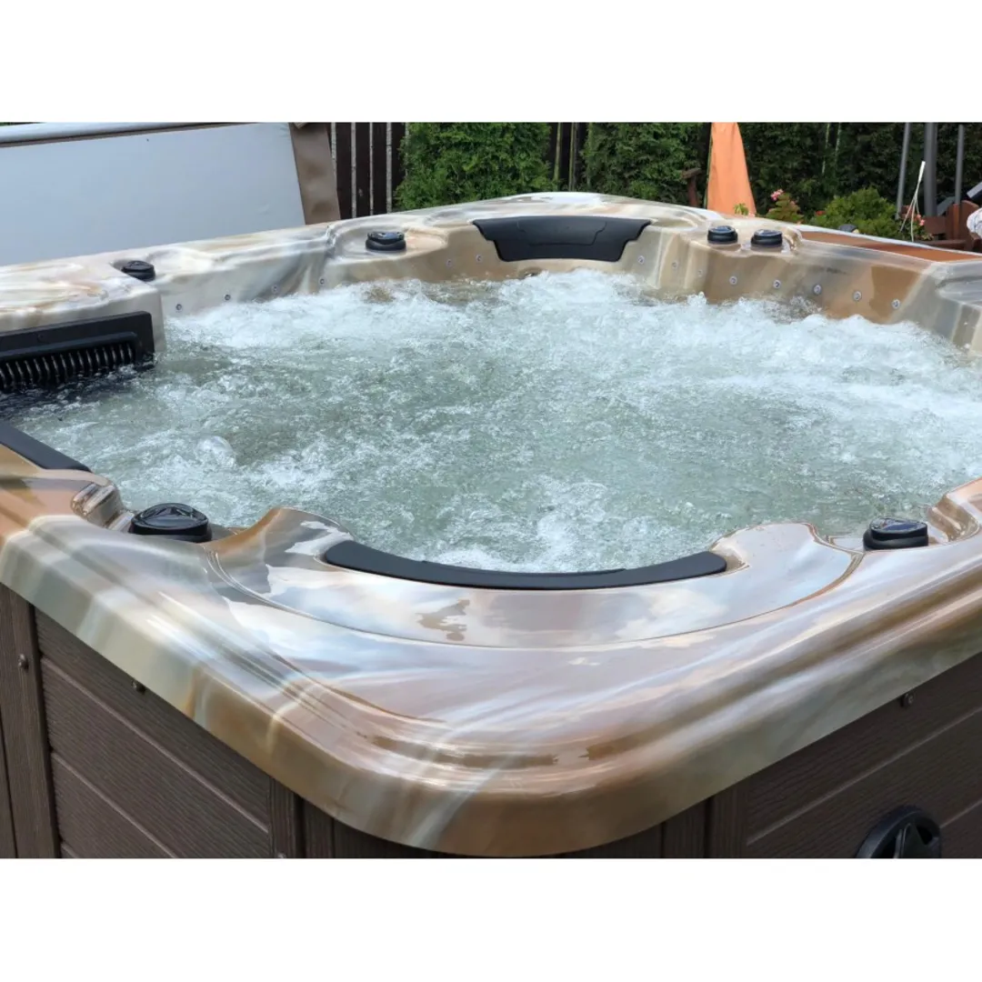 Jacuzzi exterior 329 Gecko, Cappuccino, 7 persoane, acril antibacterian [10]