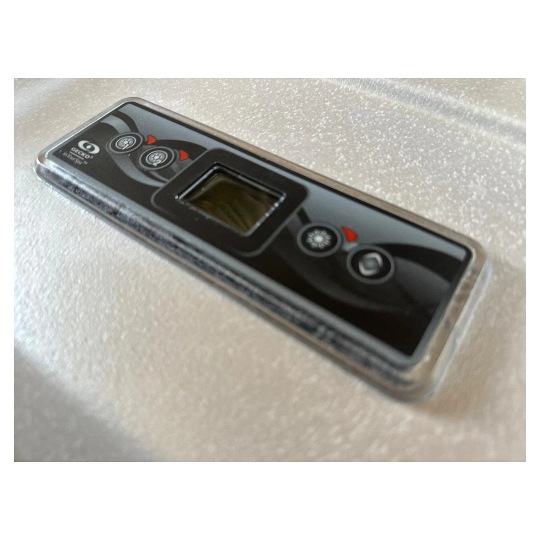 Jacuzzi exterior 355 Gecko, Alb Perlat, 4 persoane, acril antibacterian, masca maro [15]