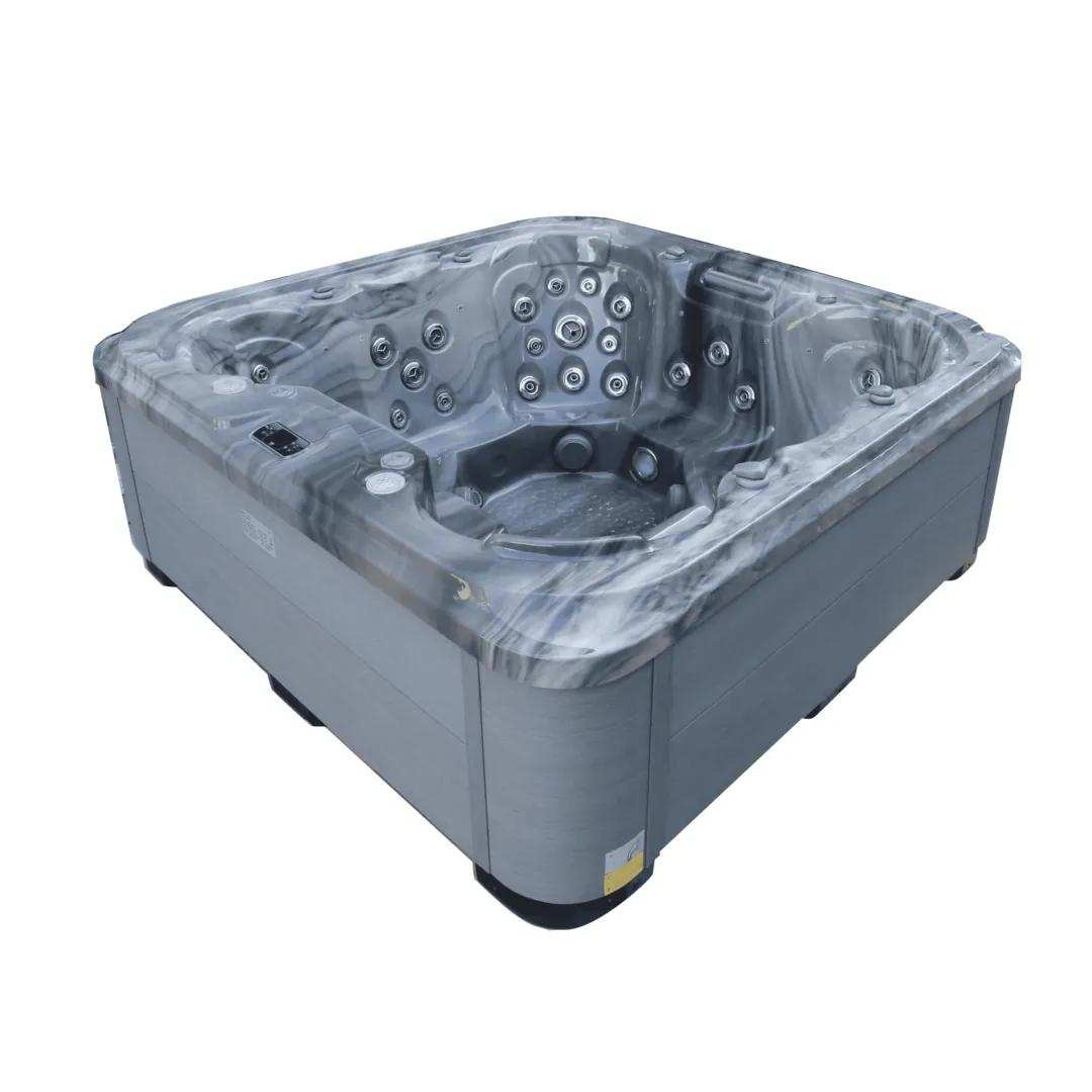Jacuzzi exterior 377 Gecko, Storm Grey, 7 persoane, acril antibacterian [2]