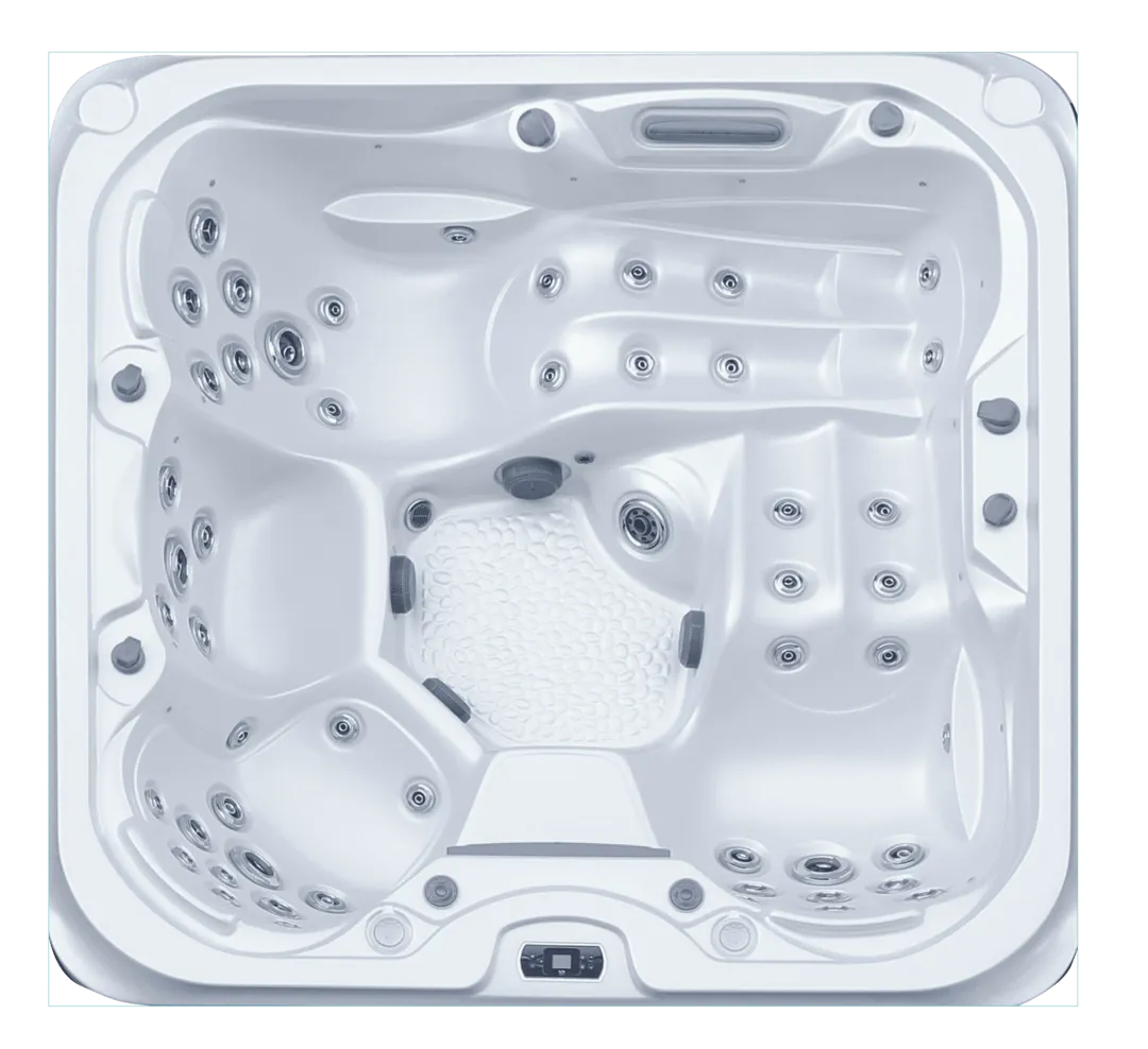 Jacuzzi exterior 388 Gecko, Alb Perlat, 7 persoane, acril antibacterian [9]