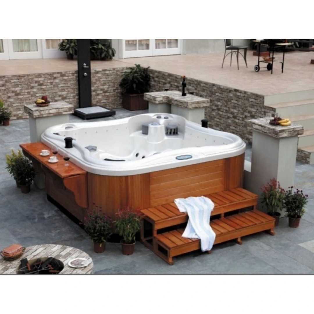 Jacuzzi exterior 563 Gecko, Bianco, 5 persoane, acril antibacterian [8]