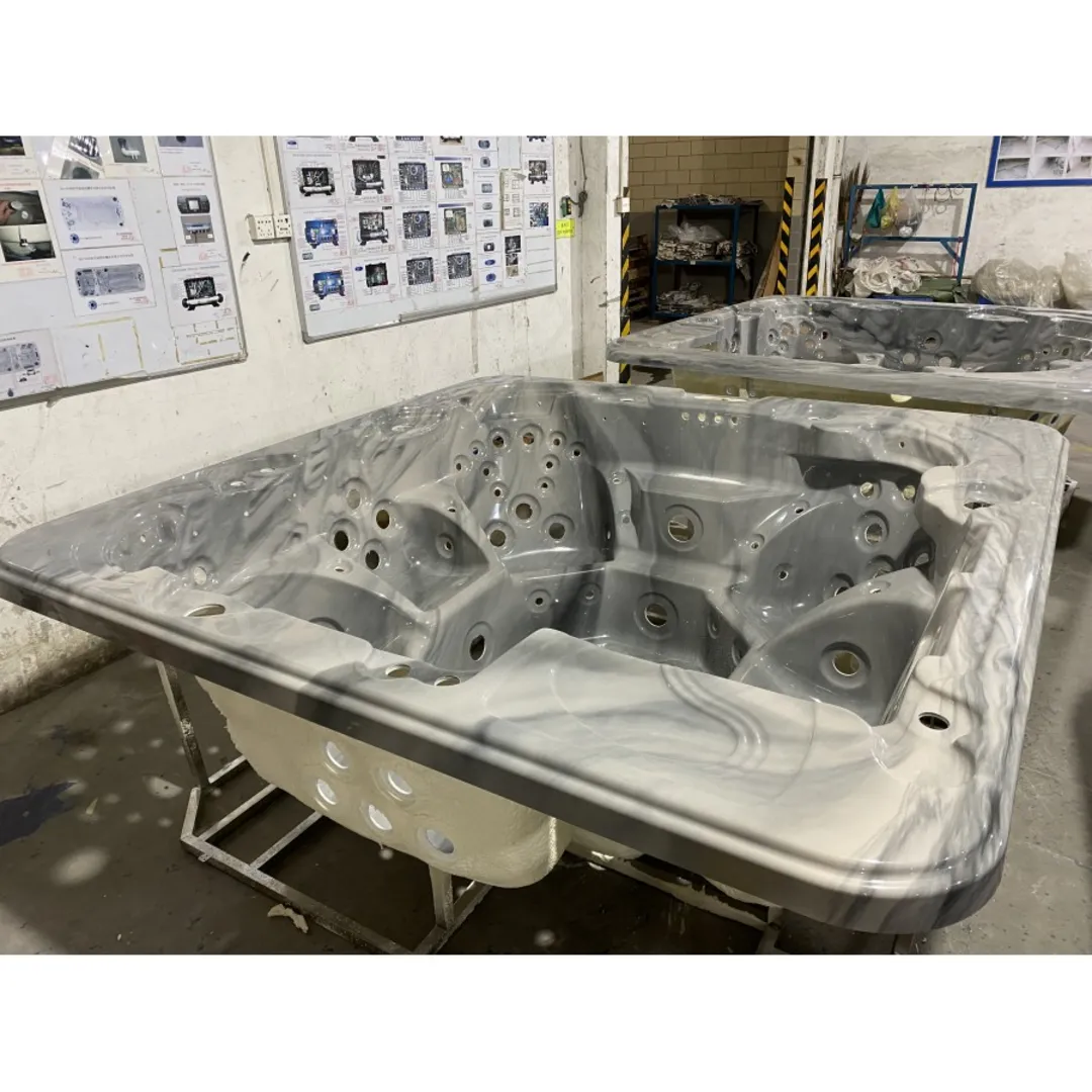 Jacuzzi exterior 565 Gecko, Storm Grey, 6 persoane, acril antibacterian [5]