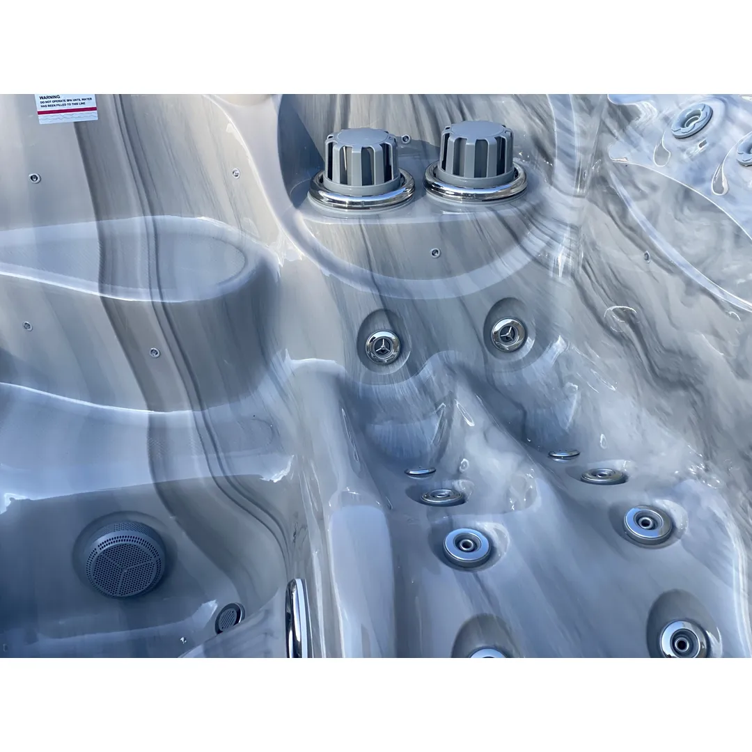 Jacuzzi exterior 640 Gecko, Storm Grey, 5 persoane, acril antibacterian [12]