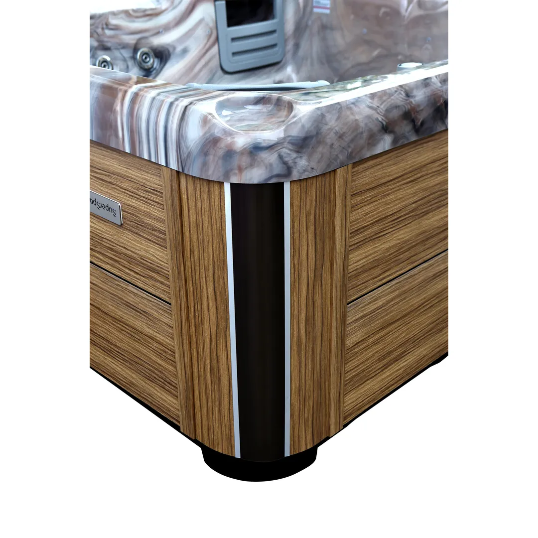 Jacuzzi exterior 642 Gecko, Cappuccino, 5 persoane, acril antibacterian [12]