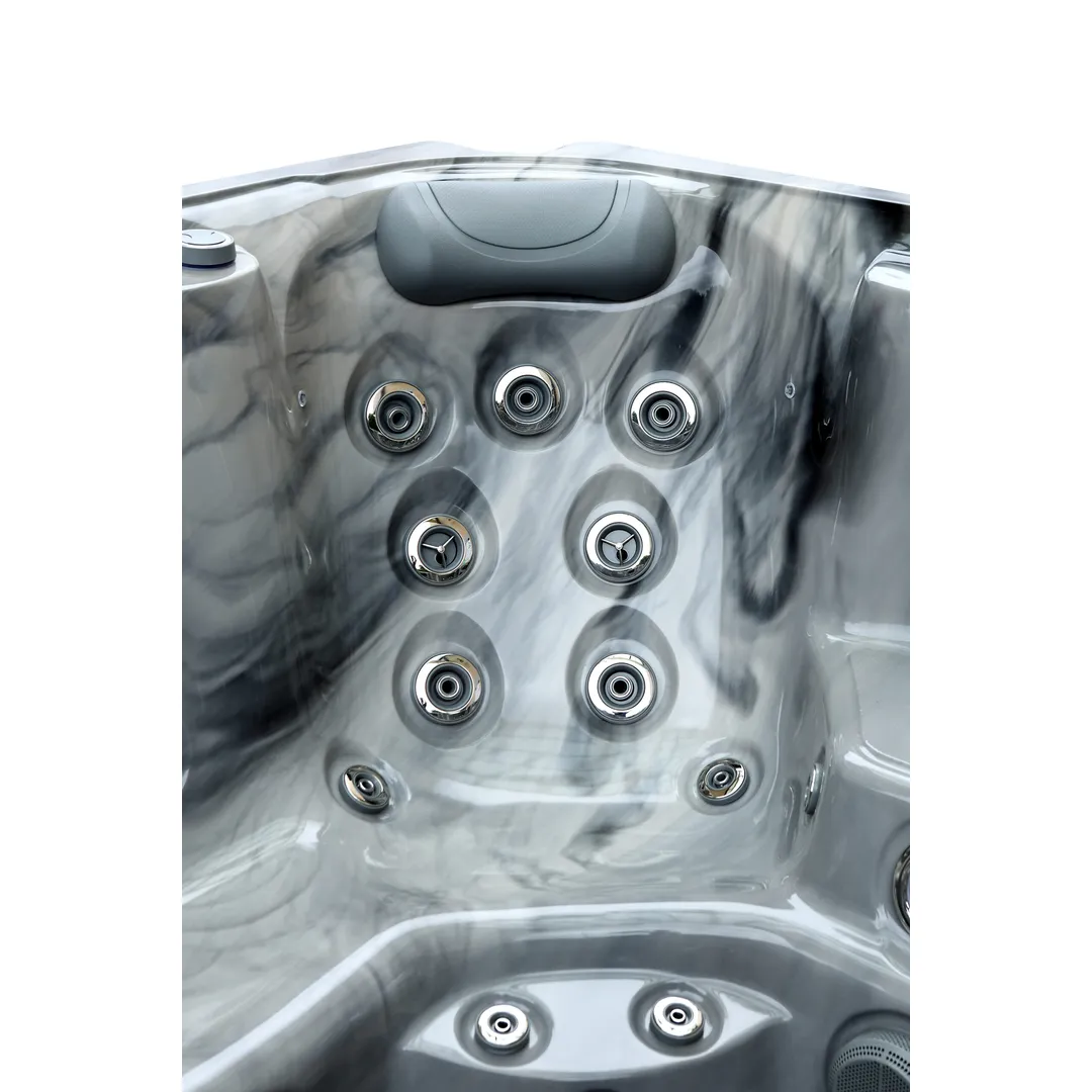 Jacuzzi exterior 642 Gecko, Storm Grey, 5 persoane, acril antibacterian [6]