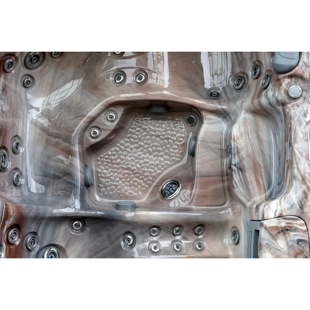 Jacuzzi exterior 644 Gecko, Cappuccino, 4 persoane, acril antibacterian [8]