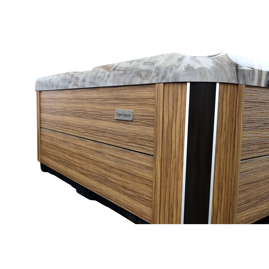 Jacuzzi exterior 644 Gecko, Cappuccino, 4 persoane, acril antibacterian [4]