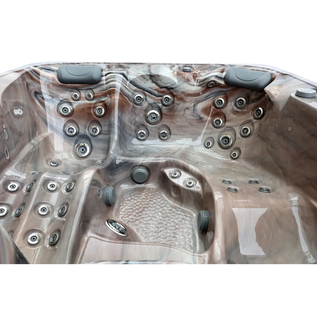 Jacuzzi exterior 644 Gecko, Cappuccino, 4 persoane, acril antibacterian [5]