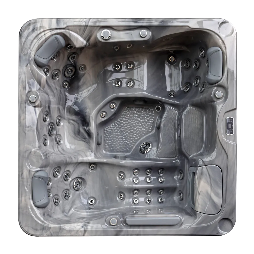 Jacuzzi exterior 644 Gecko, Storm Grey, 4 persoane, acril antibacterian [8]