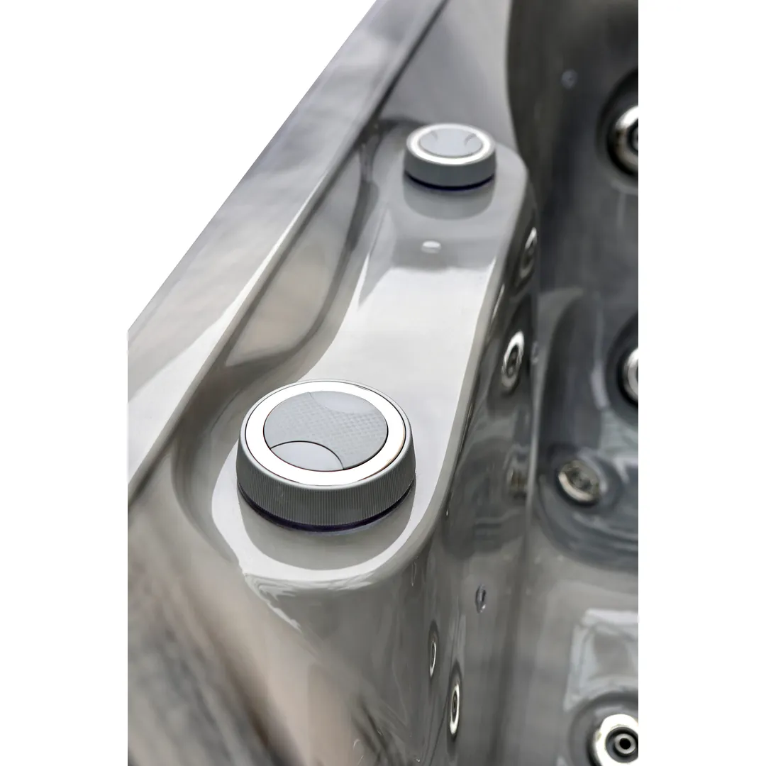 Jacuzzi exterior 644 Gecko, Storm Grey, 4 persoane, acril antibacterian [10]