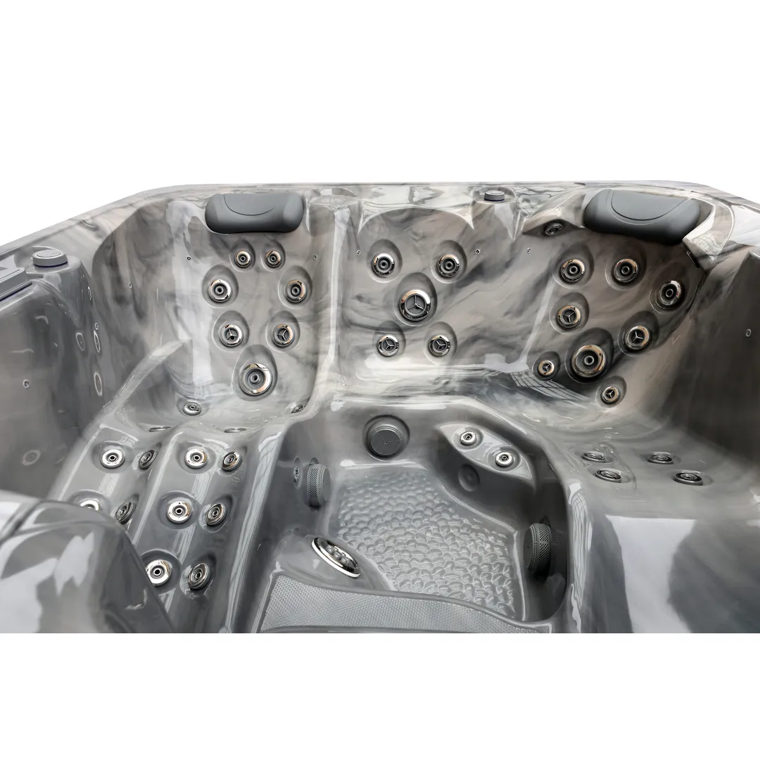 Jacuzzi exterior 644 Gecko, Storm Grey, 4 persoane, acril antibacterian [4]