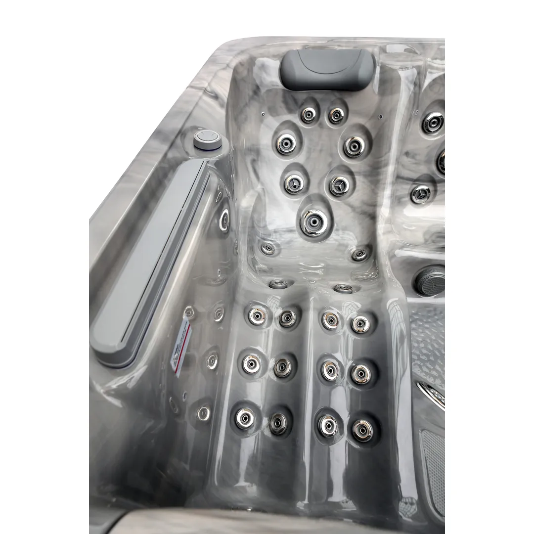 Jacuzzi exterior 644 Gecko, Storm Grey, 4 persoane, acril antibacterian [14]