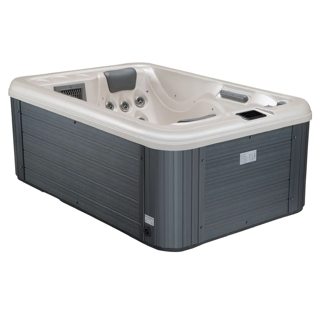 Jacuzzi exterior Duet, Alb, 2 persoane, acril antibacterian [2]