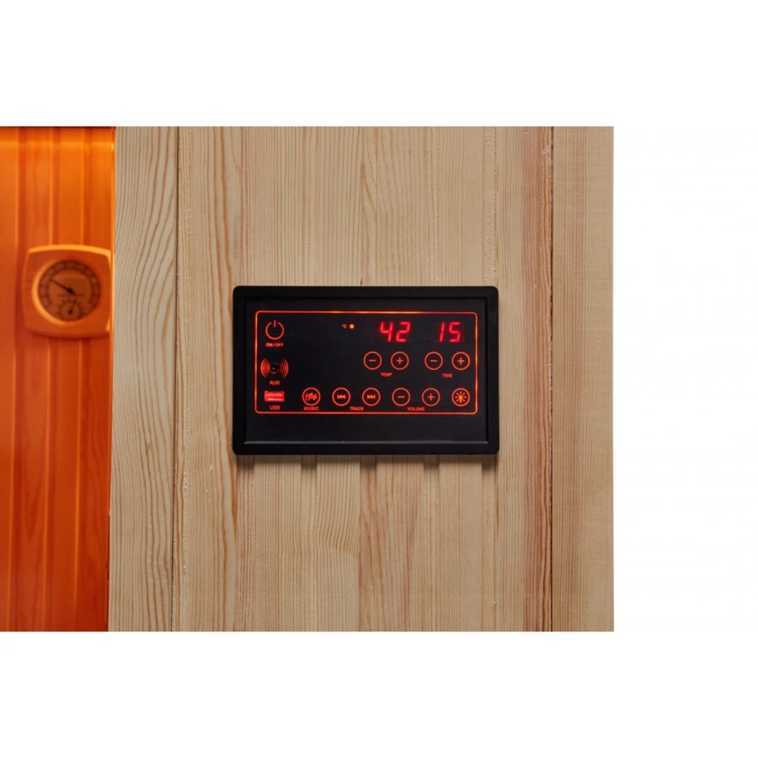 Saună mixtă, finlandeză și infraroșu, 2 persoane WS-1815 [11]