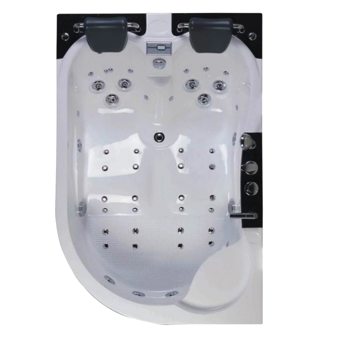 Cada cu hidromasaj - Cada cu hidromasaj dublă 2 persoane, SPA-062, stânga, pe colț