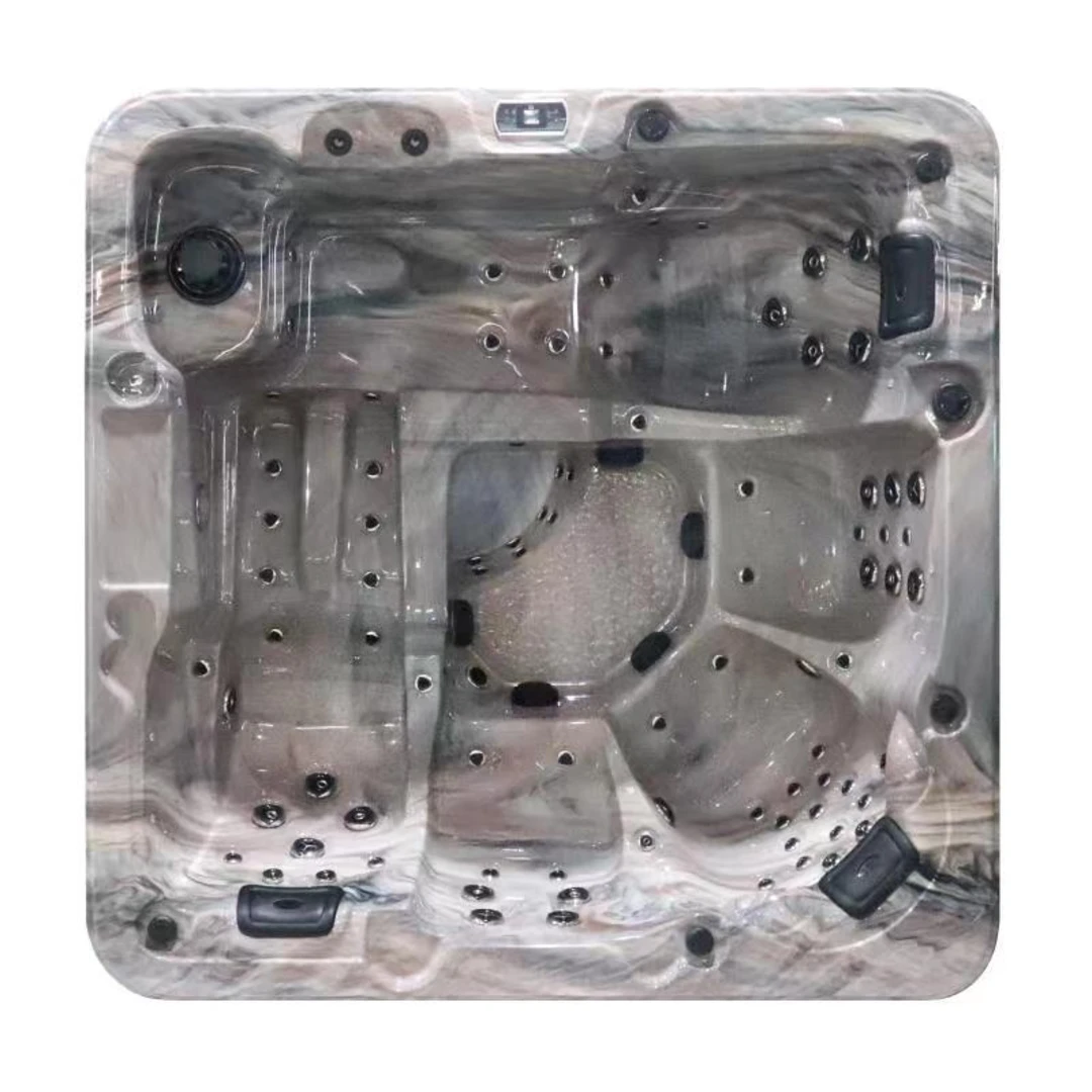 Jacuzzi exterior - Jacuzzi exterior 313A Gecko, Cappucino, 5 persoane, acril antibacterian