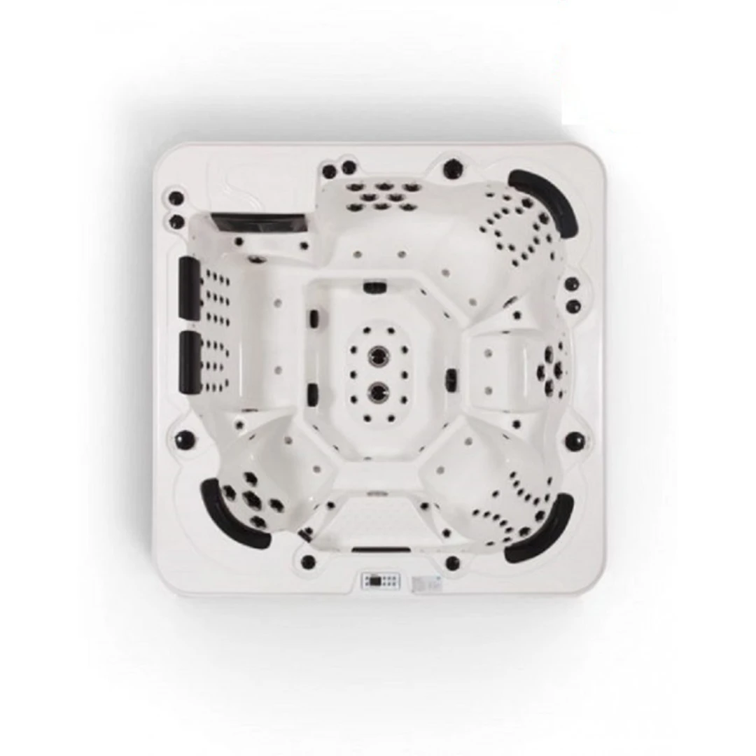 Jacuzzi exterior - Jacuzzi exterior 329 Gecko, Alb, 7 persoane, acril antibacterian