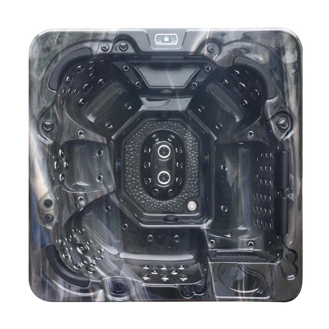 Jacuzzi exterior - Jacuzzi exterior 329 Gecko, Dark Sky, 7 persoane, acril antibacterian