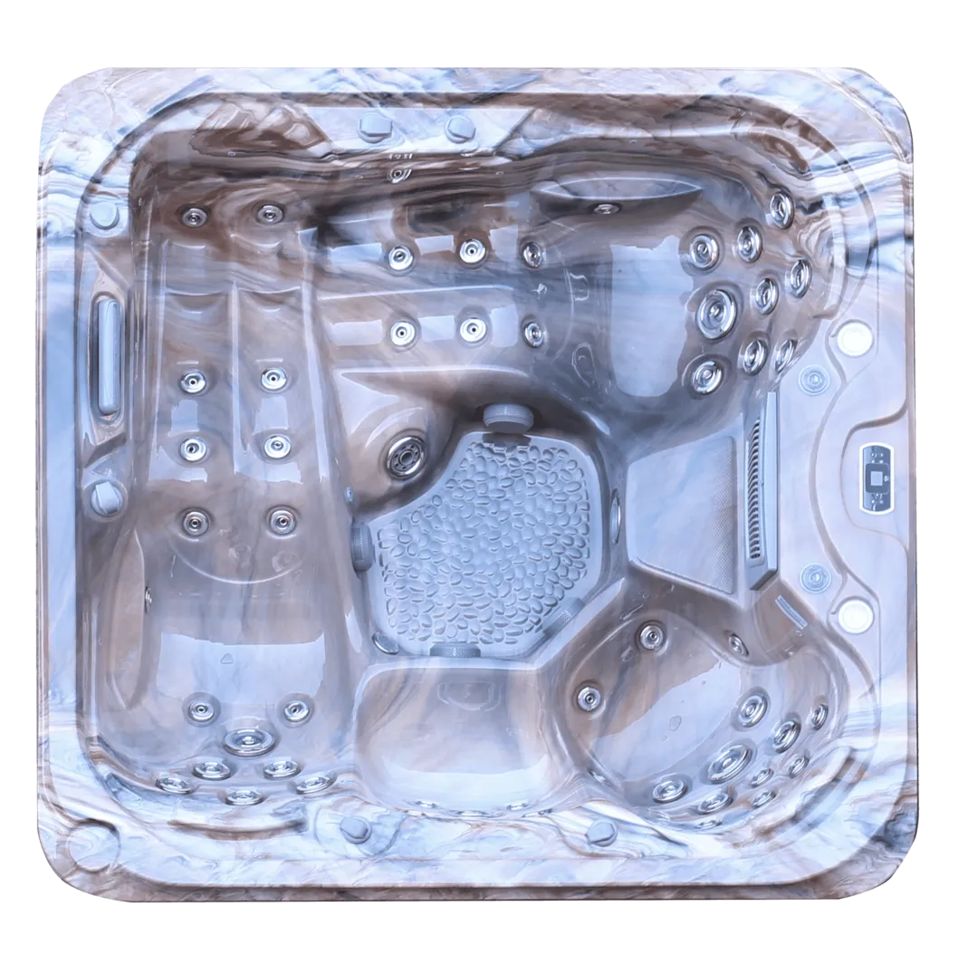 Jacuzzi exterior - Jacuzzi exterior 388 Gecko, Cappuccino, 4 persoane, acril antibacterian