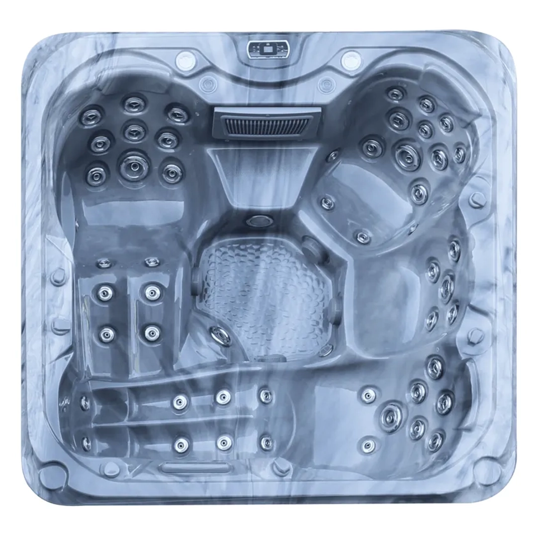 Jacuzzi exterior - Jacuzzi exterior 388 Gecko, Storm Grey, 4 persoane, acril antibacterian