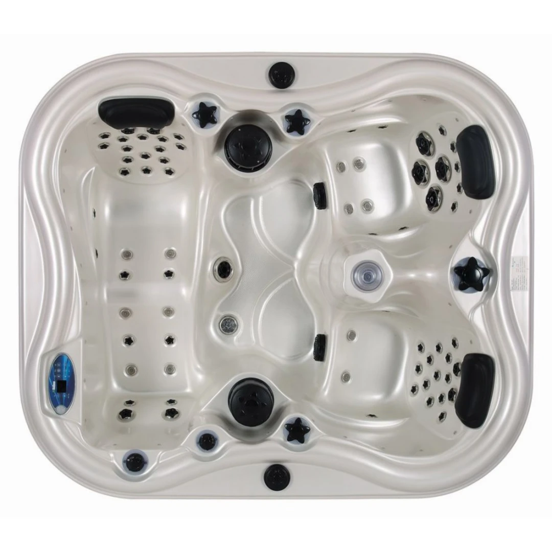 Jacuzzi exterior - Jacuzzi exterior 561 Gecko, Sahara Cappucino, 3 persoane, acril antibacterian,