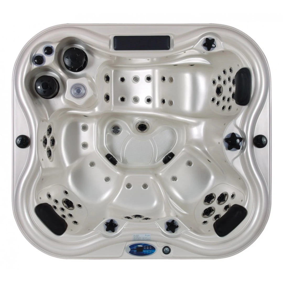 Jacuzzi exterior - Jacuzzi exterior 562 Gecko, Bianco, 5 persoane, acril antibacterian