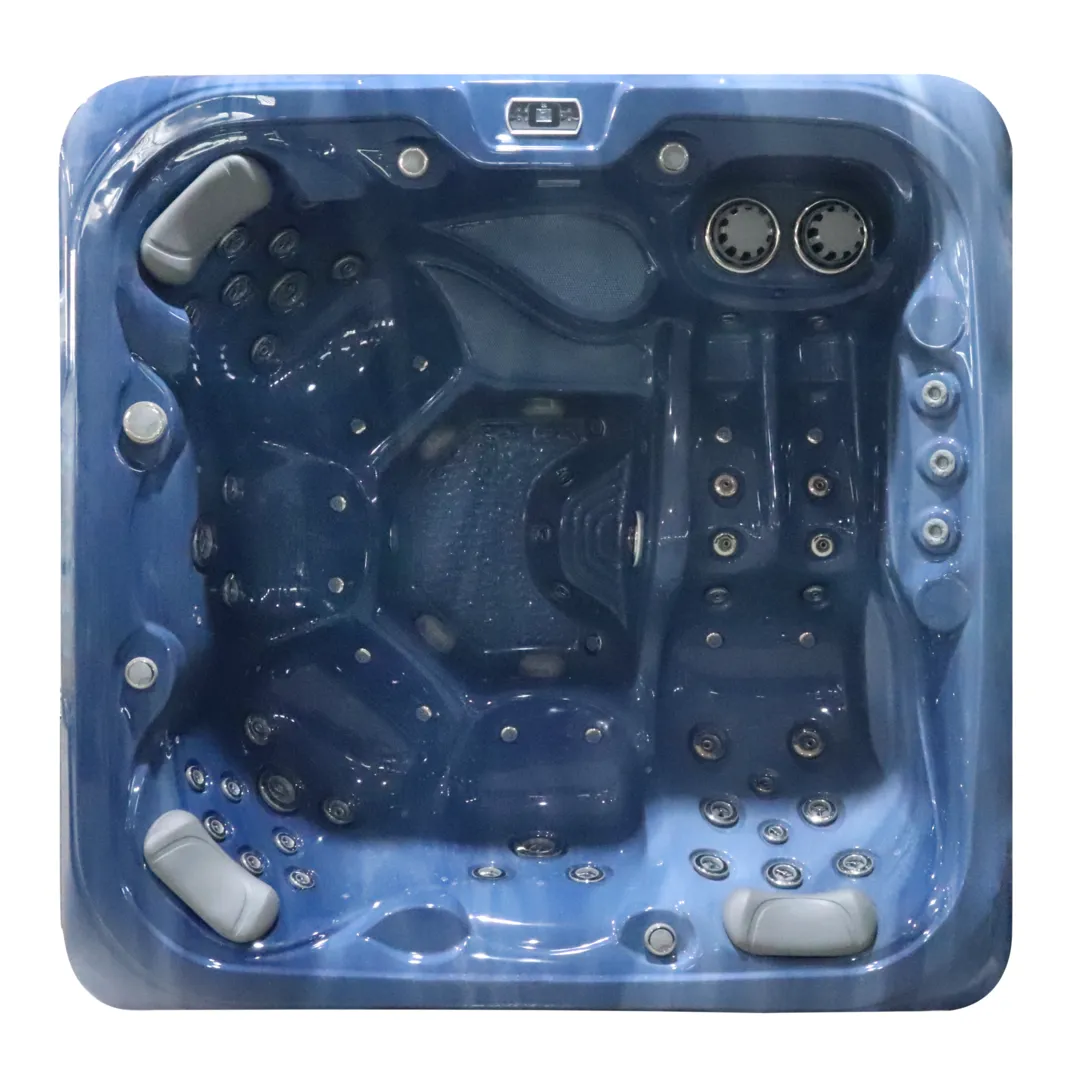 Jacuzzi exterior - Jacuzzi exterior 640 Gecko, Blue Ocean, 5 persoane, acril antibacterian