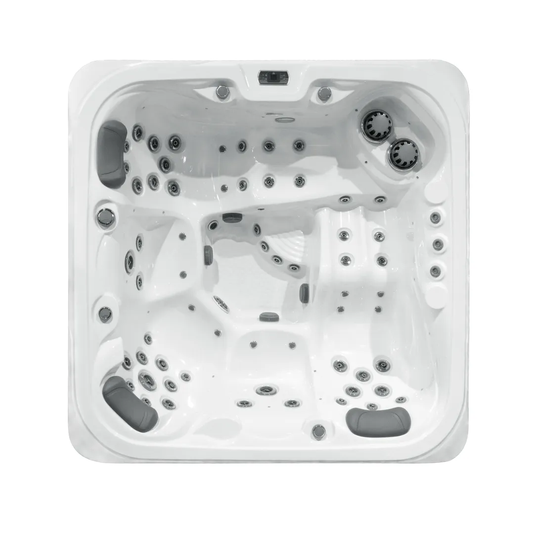 Jacuzzi exterior - Jacuzzi exterior 641 Gecko, Bianco, 5 persoane, acril antibacterian